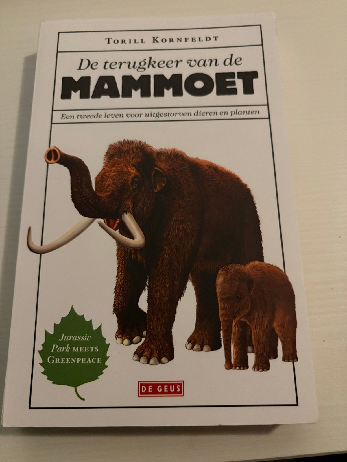 De terugkeer van de Mammoet - Torill Kornfeldt, Ophalen of Verzenden, Zo goed als nieuw, Natuur algemeen
