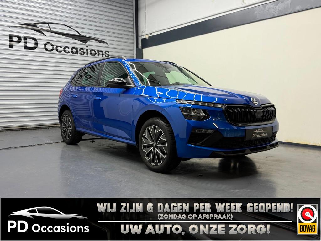 Skoda Kamiq 1.0 TSI 115PK Business Edition - Camera - Navi -, Voorwielaandrijving, Stof, Gebruikt, Zwart