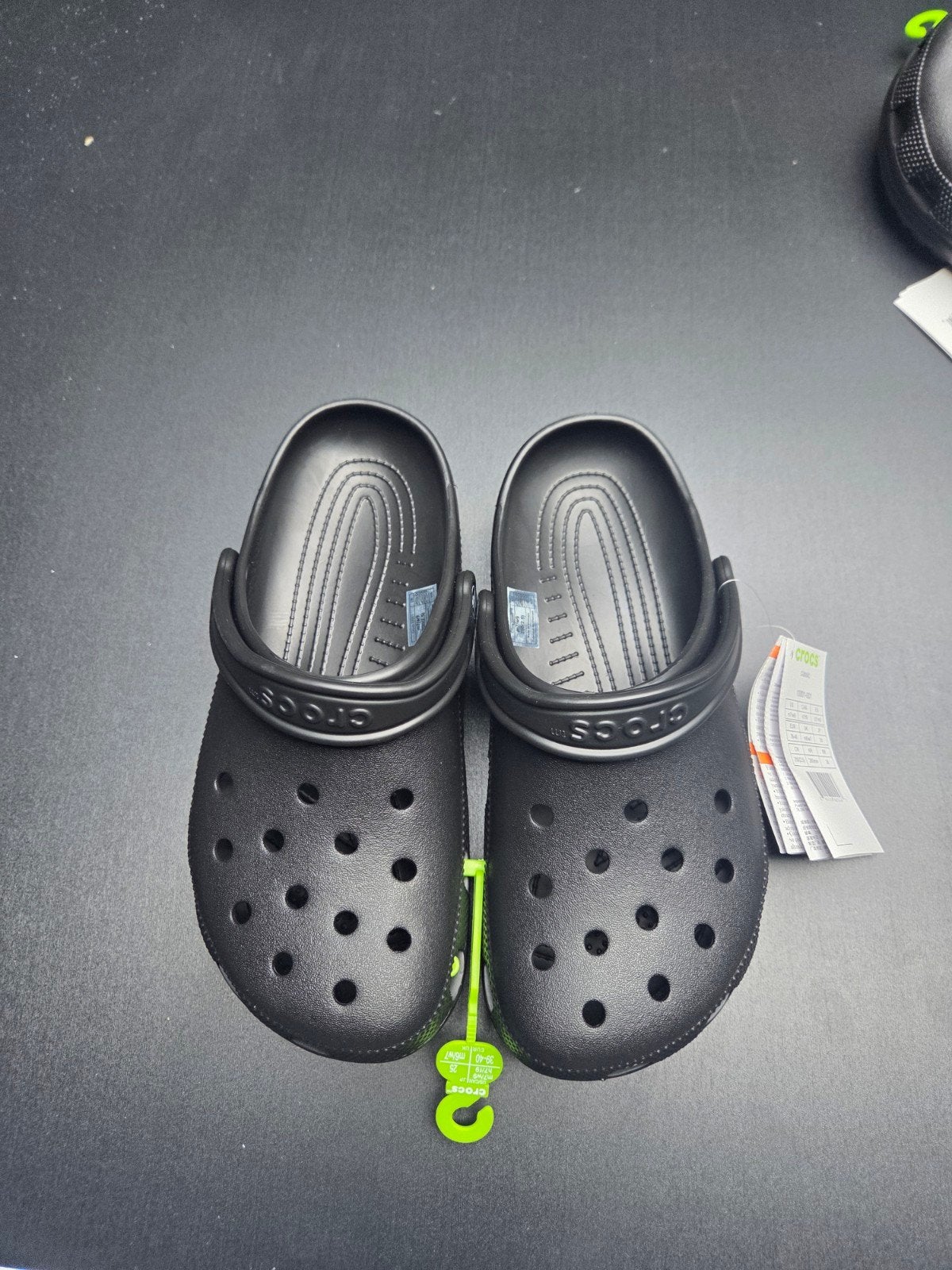 Crocs Classic Black 39-40, Crocs, Klompen, Verzenden, Zwart