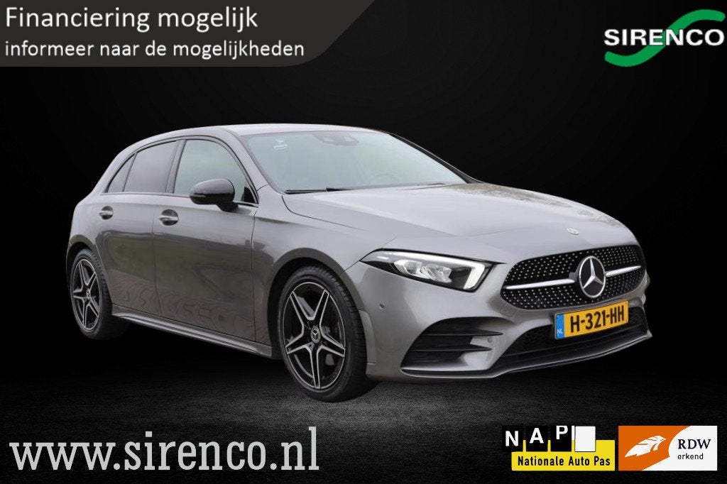 Mercedes A-klasse 180 | AMG stijl |HOT hatch | widescreen vi, 136 pk, Gebruikt, 4 cilinders, Met garantie (alle)