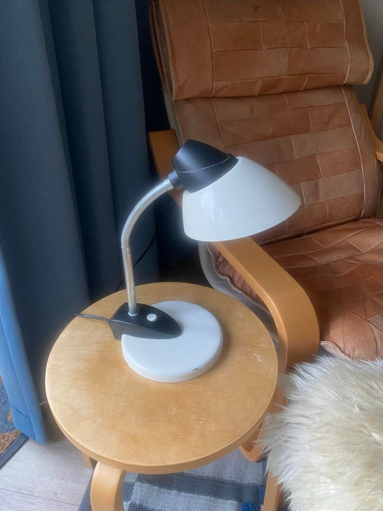Happy Light Buro Lamp - Vintage Tafellamp, Huis en Inrichting, Lampen | Tafellampen, Ophalen of Verzenden, Gebruikt, Kunststof