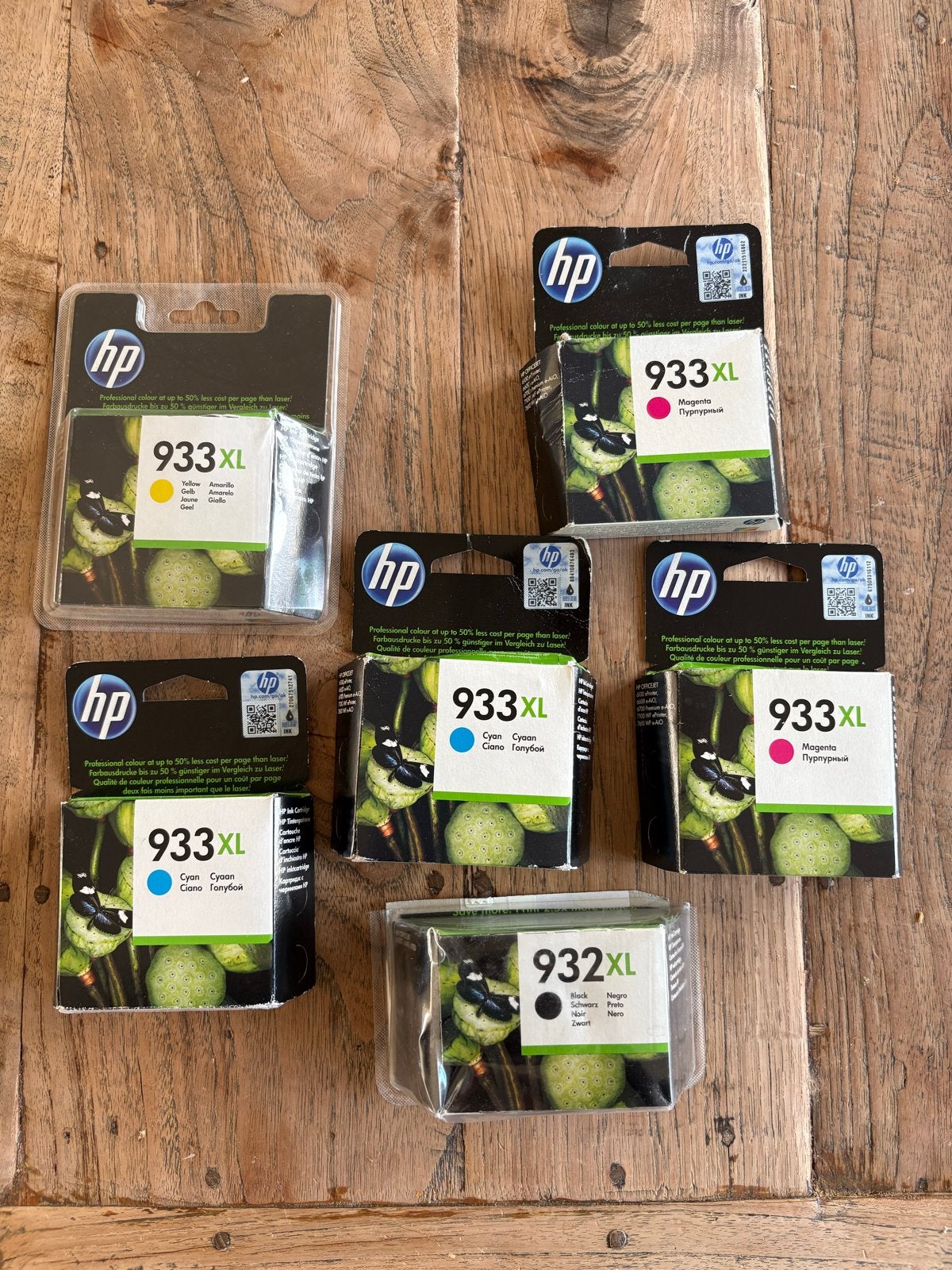 HP 933 en 932 XL inktpatronen - Nieuw en Ongeopend, Ophalen of Verzenden, Nieuw, Cartridge