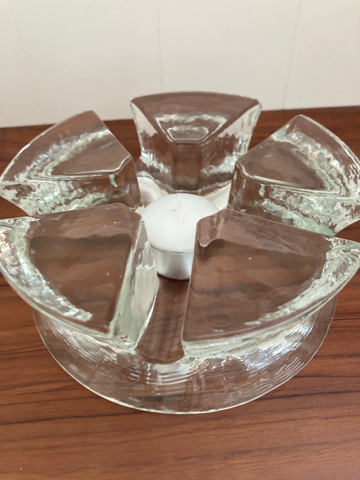 Vintage bel-Mondo glazen theepot warmhouder, Verzenden
