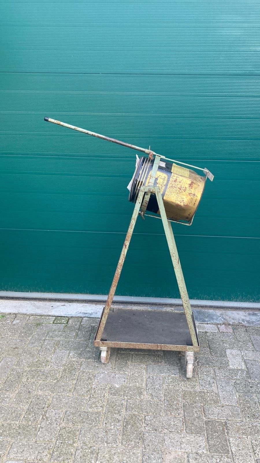 onderstel met wielen, Ophalen, Gebruikt