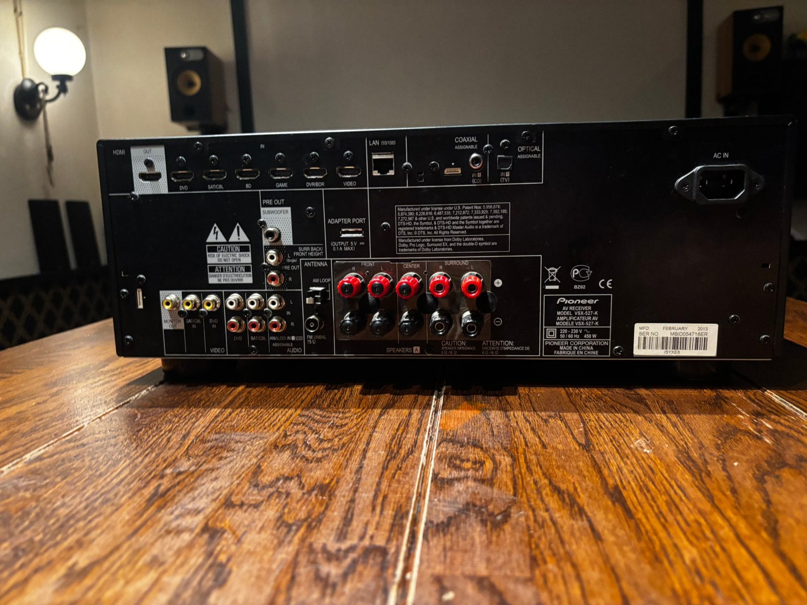 Foto 2 van Pioneer vsx-527