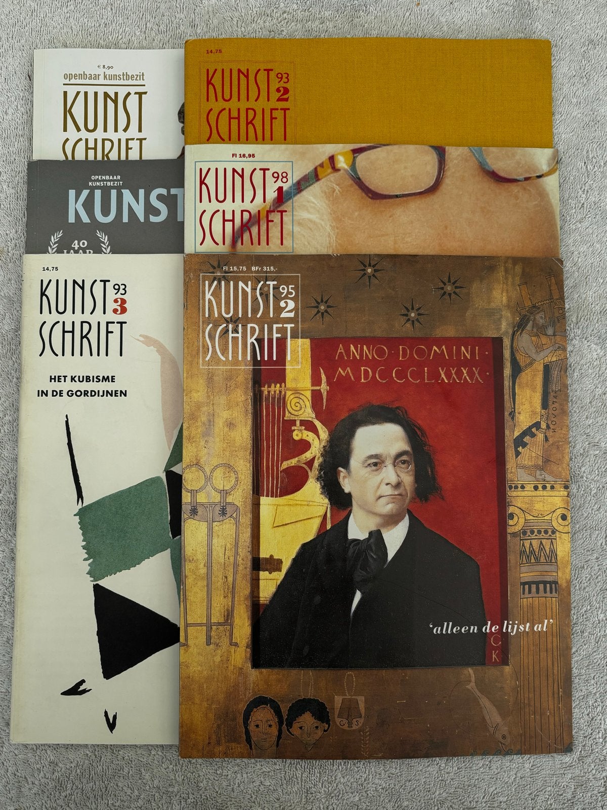 Kunstschrift Tijdschriften - alles in 1 koop, Ophalen of Verzenden, Gelezen, Overige onderwerpen