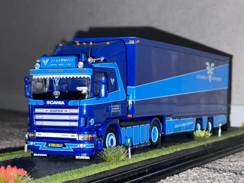 Tekno JJ Verweij, Hobby en Vrije tijd, Modelauto's | 1:50, Ophalen, Zo goed als nieuw, Bus of Vrachtwagen, Tekno