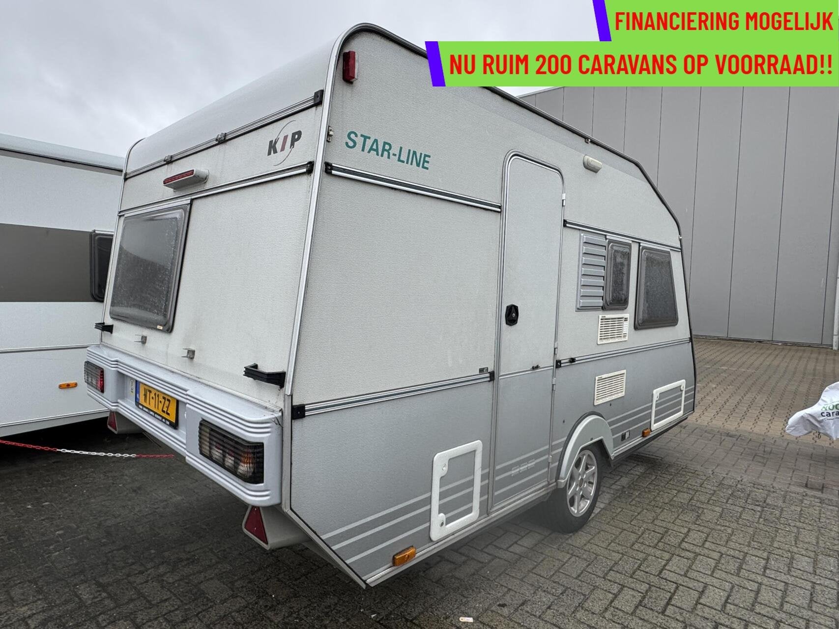 Kip STARLINE 41 TTZ, MOVER, VOORTENT, RAAM WORDT VERVANGEN!, Caravans en Kamperen, Mover, Kip, Bedrijf, Treinzit