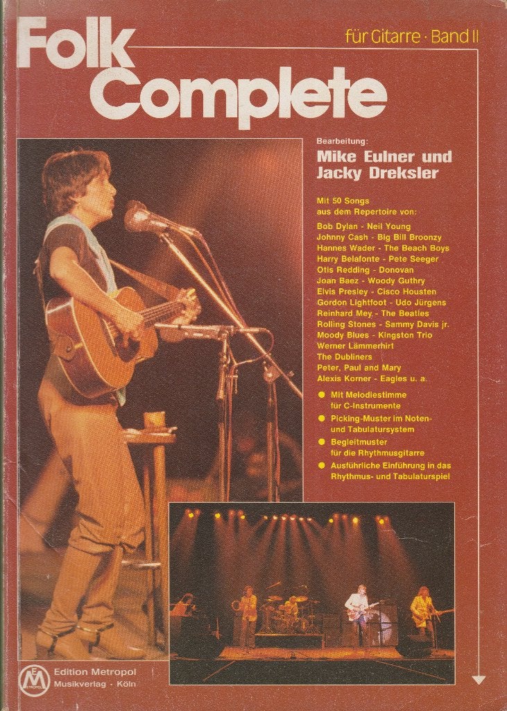 Mike Eulner und Jacky Dreksler - FOLK COMPLETE - BAND II, Muziek en Instrumenten, Ophalen of Verzenden, Gebruikt, Artiest of Componist