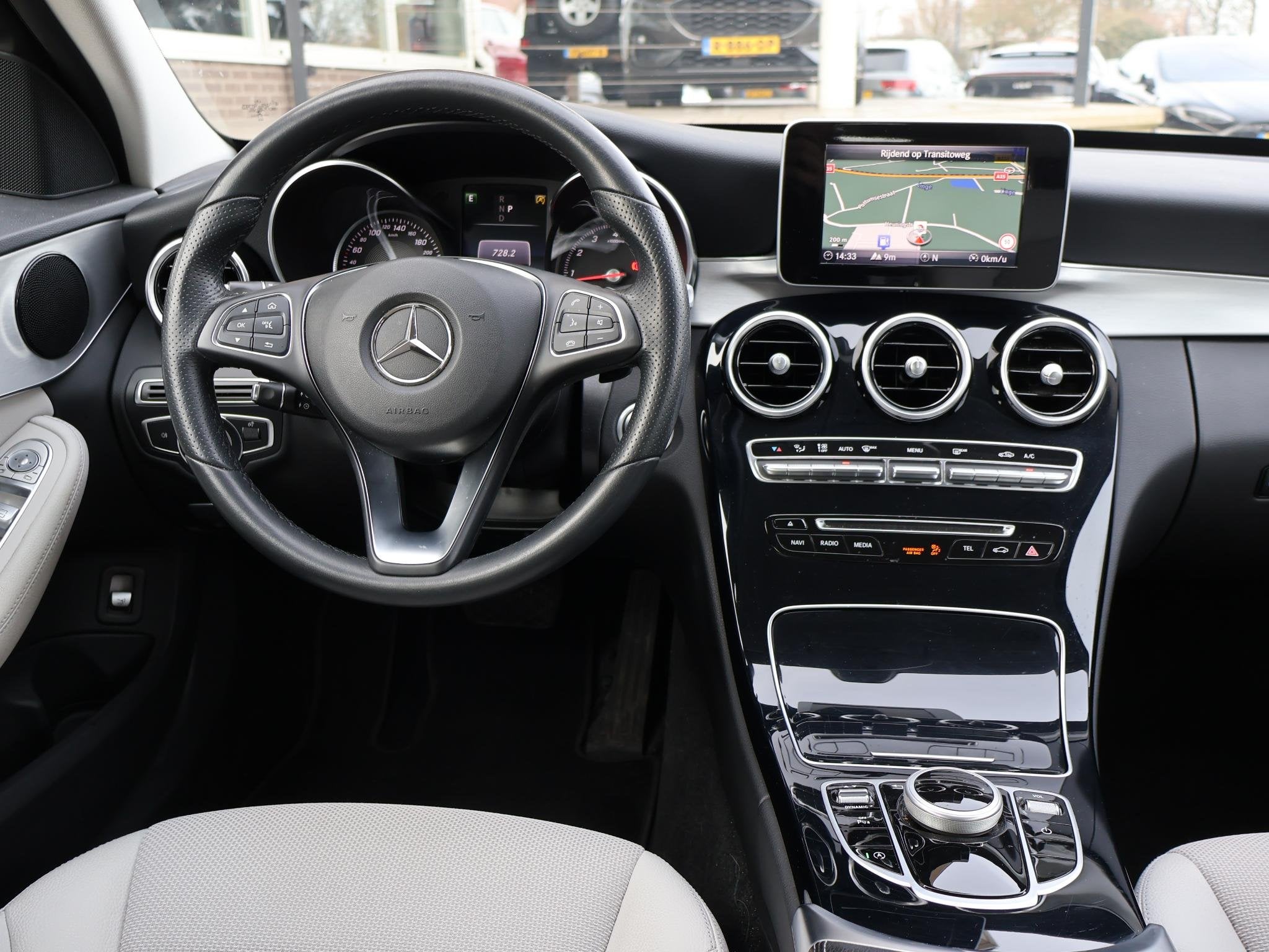 Mercedes-Benz C-klasse Estate 180 AUT. *85.348 km* + TREKHAA, Automaat, Euro 6, Blauw, C-Klasse