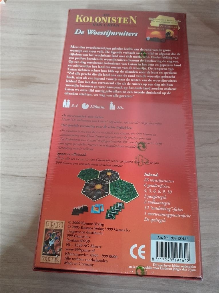 De kolonisten van catan - de woestijnruiters - 999 games in, Verzenden, Zo goed als nieuw