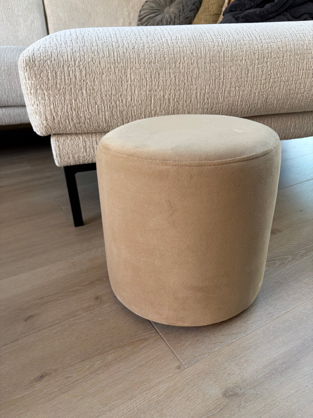 Nieuwe Dumeza hocker / kinderkrukje - 30x30cm, Huis en Inrichting, Minder dan 50 cm, Hotelchic, Rond, Nieuw
