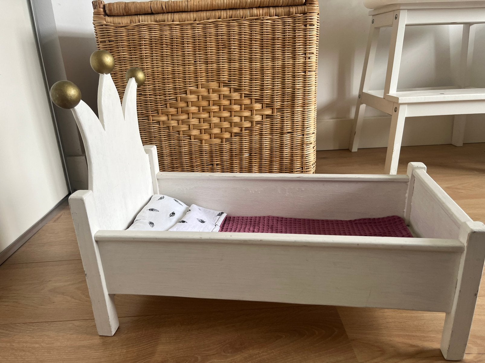 Poppenbedje, Ophalen, Babypop