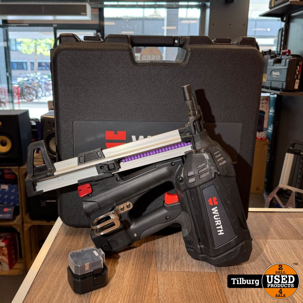 Wurth Diga CS-3 Gastacker 2 Accu's+Lader | In koffer | Nette, Wurth, Gebruikt, Support@wurth.com, 74650 KÃ¼nzelsau
Germany
