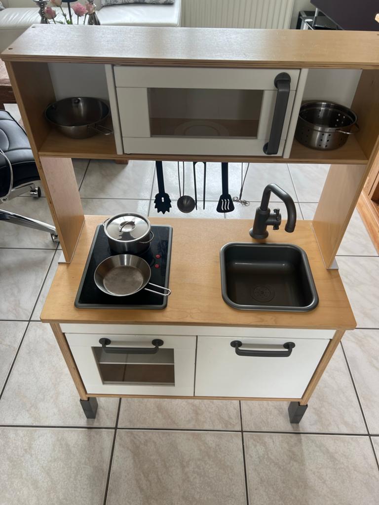 IKEA Houten Speelkeuken met Uitgebreide Accessoires, Ophalen, Gebruikt, Hout, Speelkeuken