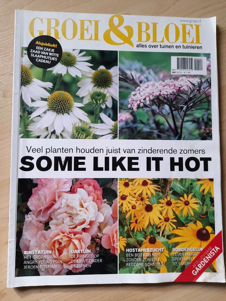 DIVERSE TIJDSCHRIFTEN GROEI EN BLOEI 2019, Boeken, Tijdschriften en Kranten, Ophalen of Verzenden, Zo goed als nieuw, Wetenschap en Natuur