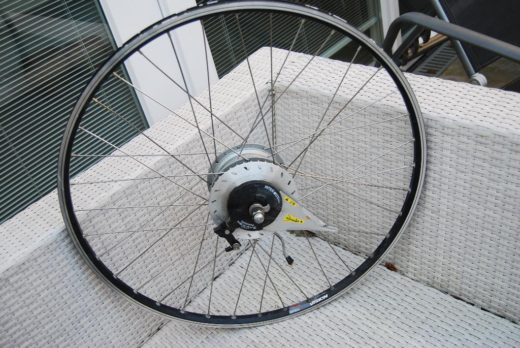 Voorwielmotor E-Bike, Fietsen en Brommers, Fietsonderdelen, Elektrische fiets, Gebruikt, Ophalen of Verzenden, Motor