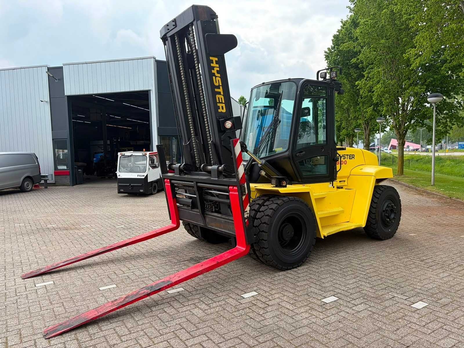 Hyster - 2008 - 9.00XM - 3.75M Duplex, Vorkversteller, Side-, Diesel, Heftruck, Hyster