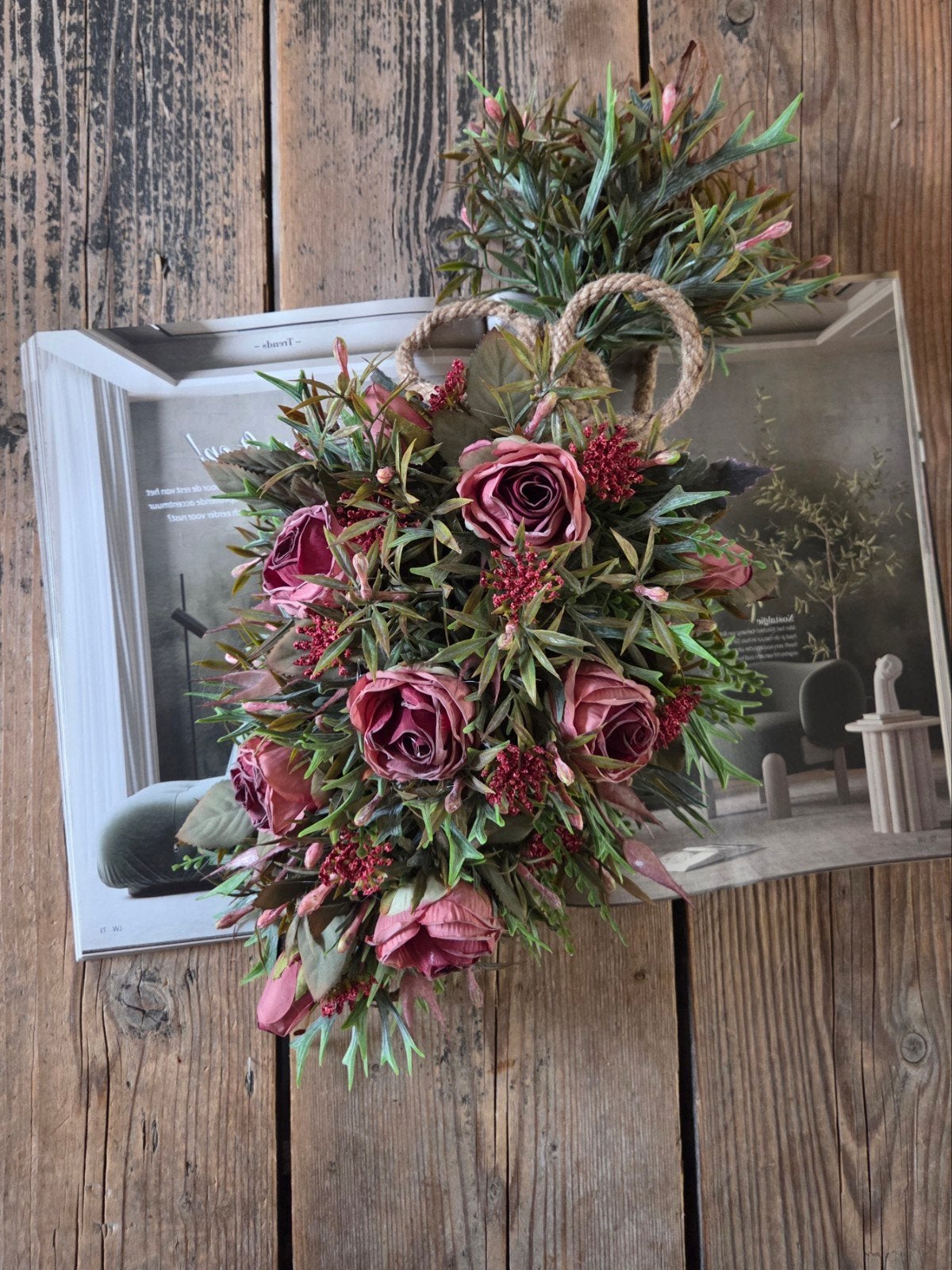 Toef, Huis en Inrichting, Woonaccessoires | Kransen, Ophalen of Verzenden