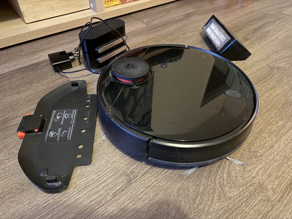 Xiaomi Mi Robot Vacuum-Mop P | Stofzuiger + dweilfunctie, Witgoed en Apparatuur, Overige merken, Gebruikt, Ophalen of Verzenden