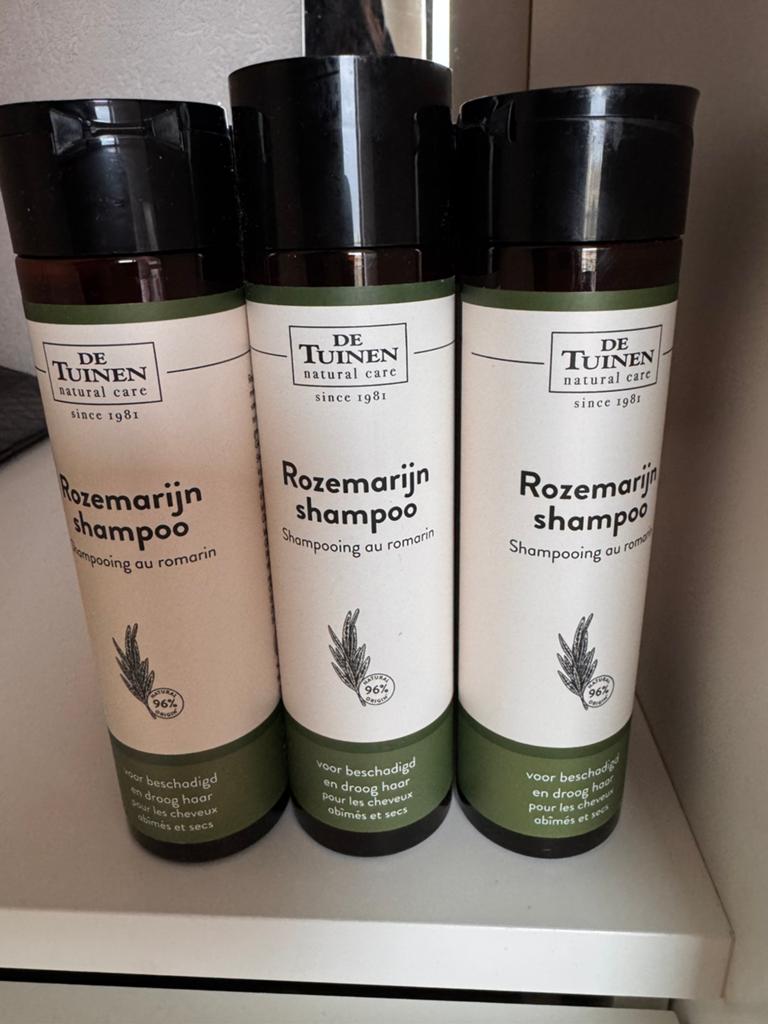 Rozemarijn Shampoo tegen haaruitval 6x250ml, Ophalen of Verzenden, Nieuw, Shampoo of Conditioner