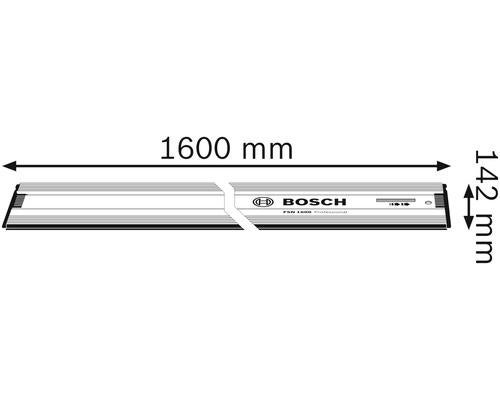 BOSCH Professional Geleiderail FSN 1600, Ophalen, Invalzaag, 70 mm of meer, Nieuw