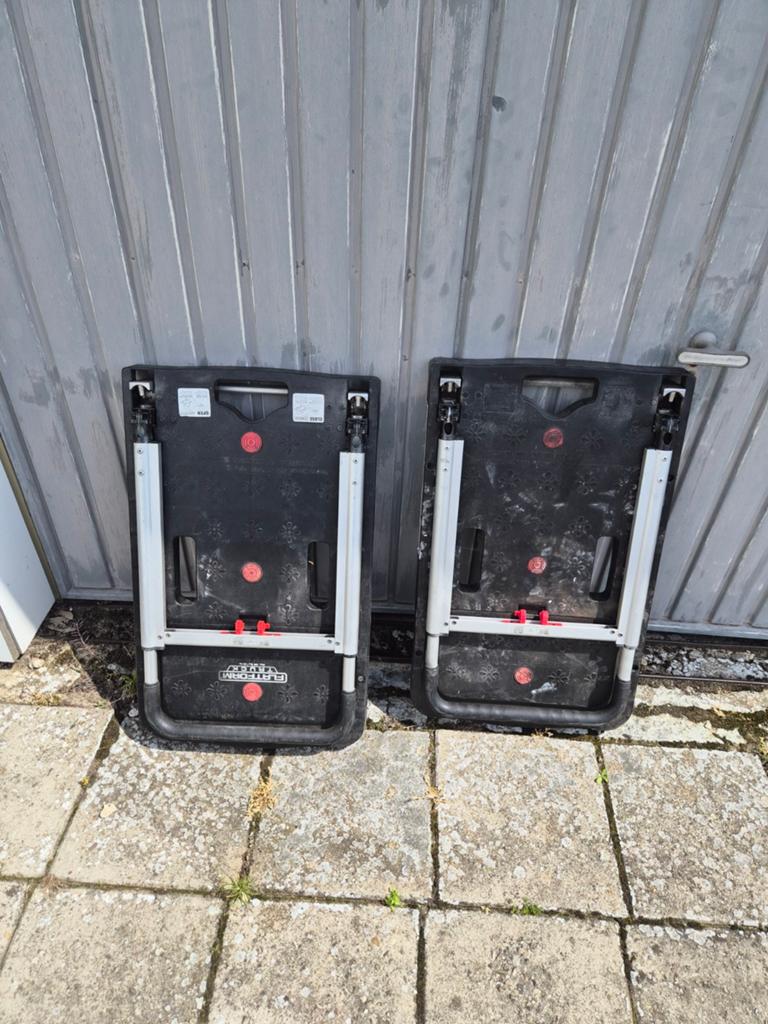 2x Opvouwbare Transportkarren / Steekwagens, Ophalen of Verzenden, Transportkar