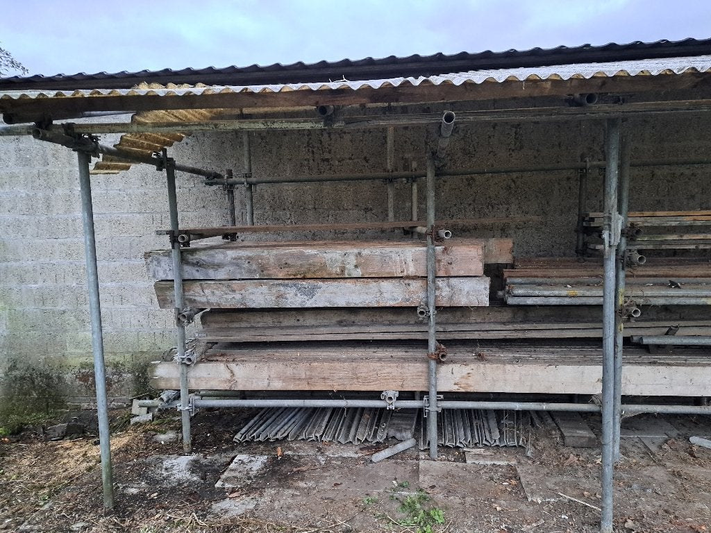 Steiger, Doe-het-zelf en Verbouw, Steigers, Ophalen, Gebruikt, Gevelsteiger, 5 meter of hoger