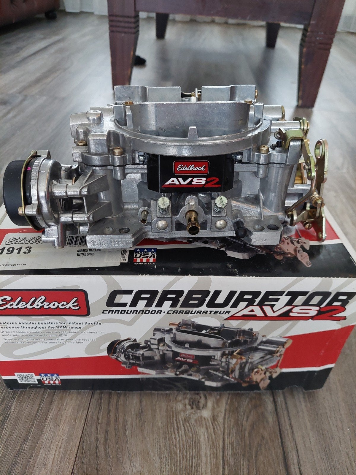 Edelbrock AVS2 Carburateur - Nieuw in doos, Ophalen of Verzenden, Nieuw