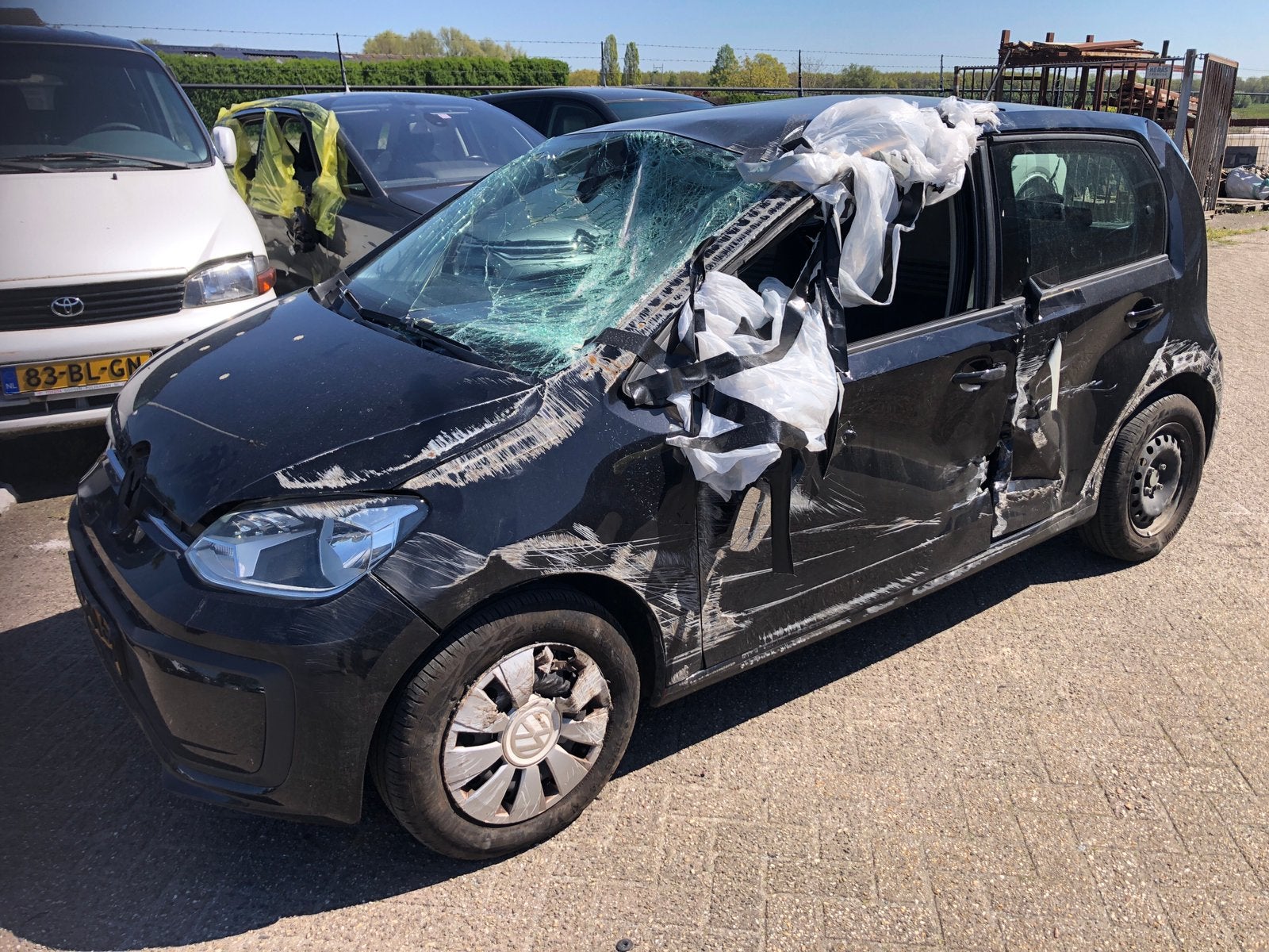 Airbagset vw up 2019 airbagset en dashboard bw up 2019, Auto-onderdelen, Ophalen, Gebruikt, Volkswagen