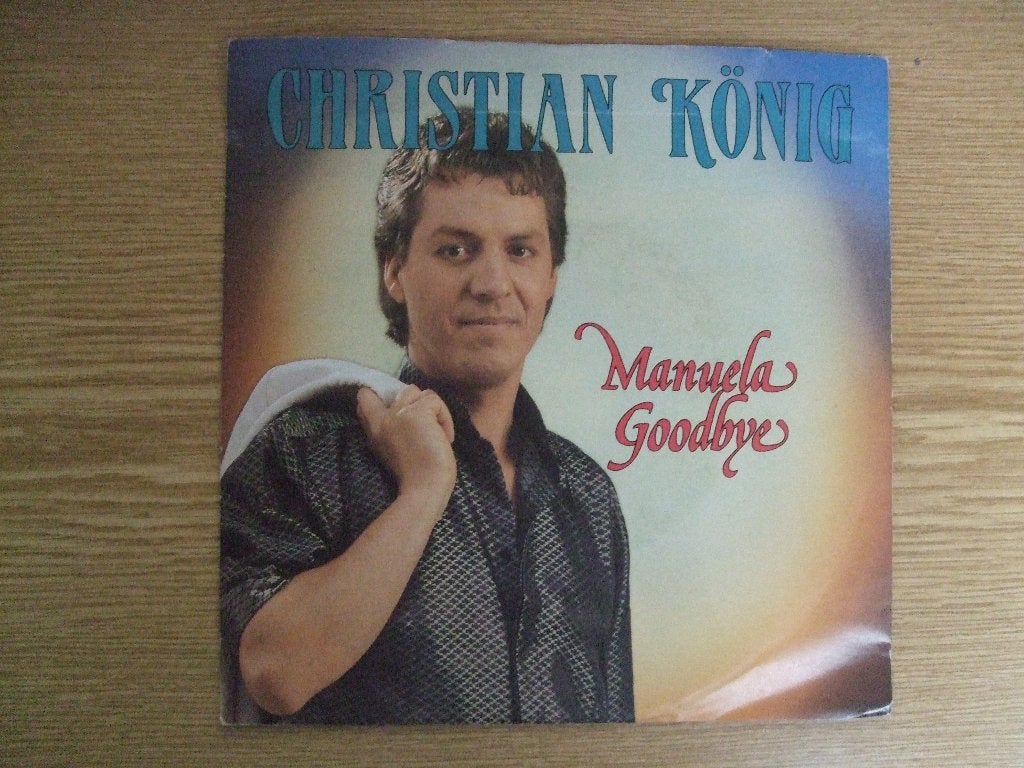 CHRISTIAN KONIG     MANUELA GOODBYE / WENN WIR UNS WIEDERSEH, Cd's en Dvd's, 7 inch, Ophalen of Verzenden, Zo goed als nieuw, Pop