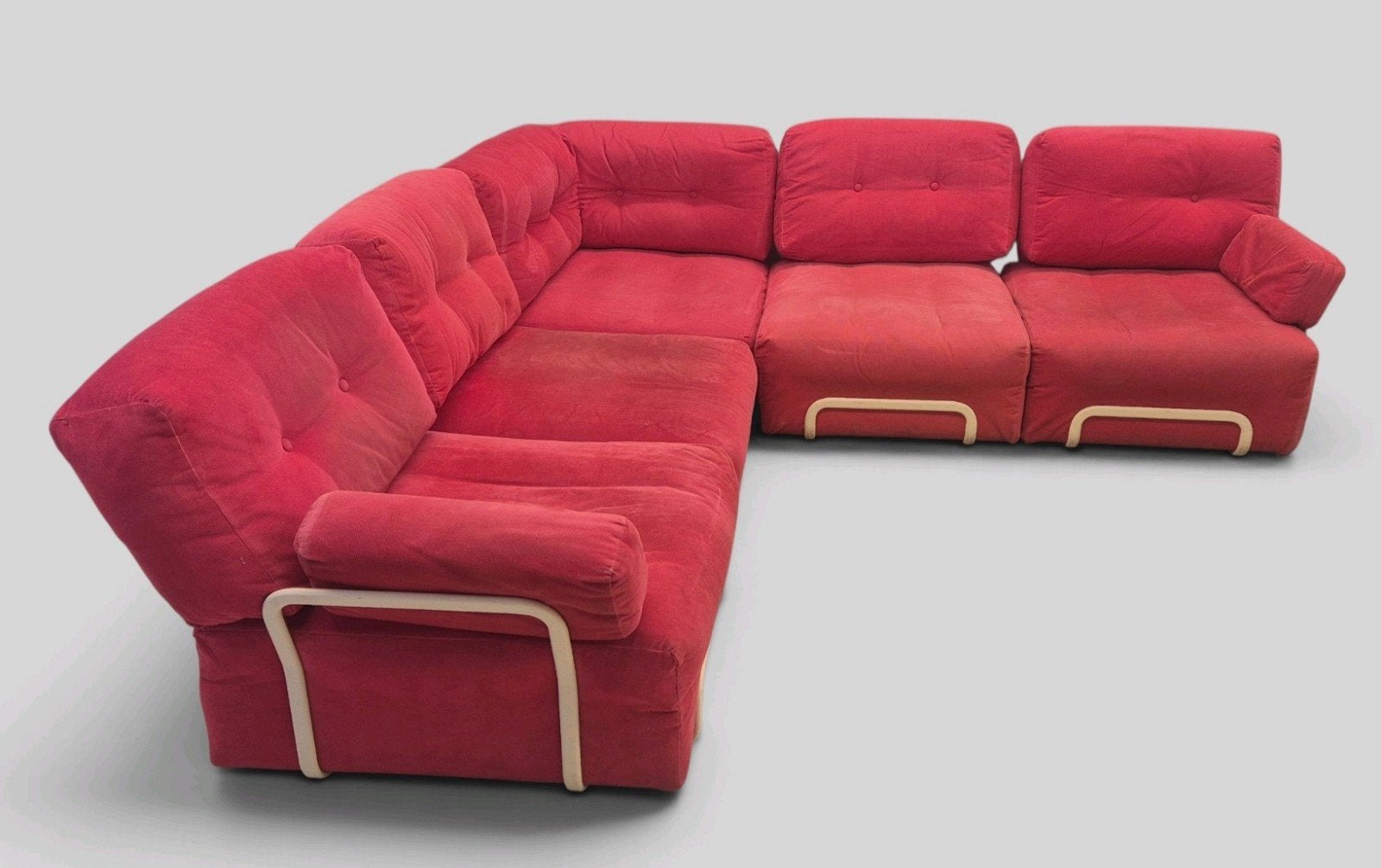 IKEA Rörberg modulaire design hoekbank roze, Gebruikt, Ikea, Stof, N.v.t