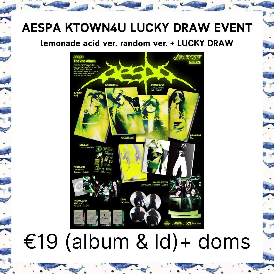 AESPA LUCKY DRAW EVENT, Verzenden, Overige typen, Promo, Nieuw in verpakking