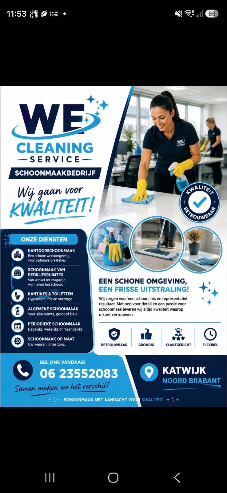 Schoonmaak, Overige niveaus, Vanaf 10 jaar, Overige vormen