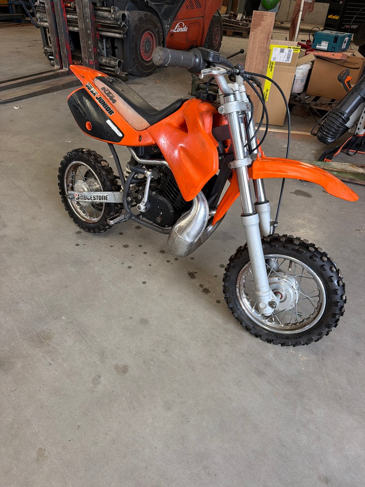 KTM 50 SXR pro Junior, Ophalen, Gebruikt, Schijfrem, Dirtbike