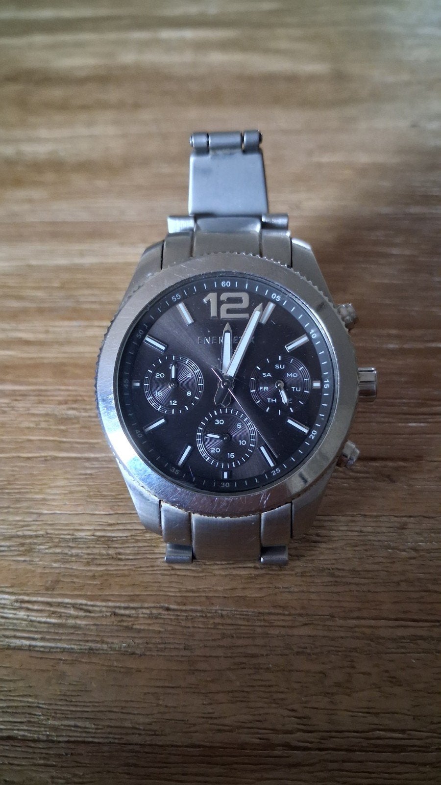 Energetische horloge, Overige merken, Staal, Gebruikt, Staal