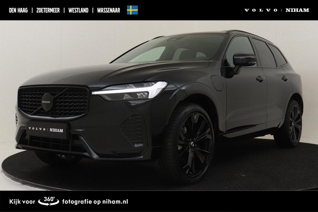 Volvo XC60 T6 PLUG-IN HYBRID AWD ULTRA BLACK EDITION -PANO.D, Auto's, Automaat, 12 maanden, Gebruikt, Euro 6