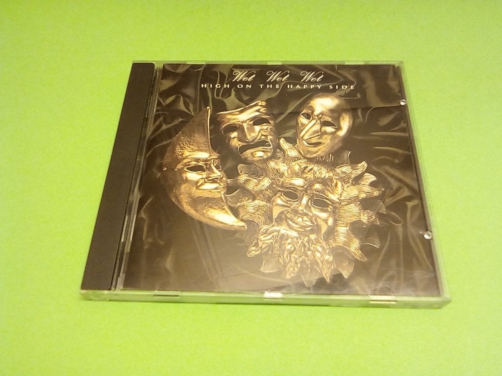 Wet Wet Wet - High On The Happy Side CD, Pop, Ophalen of Verzenden, Zo goed als nieuw, Inclusief boekje