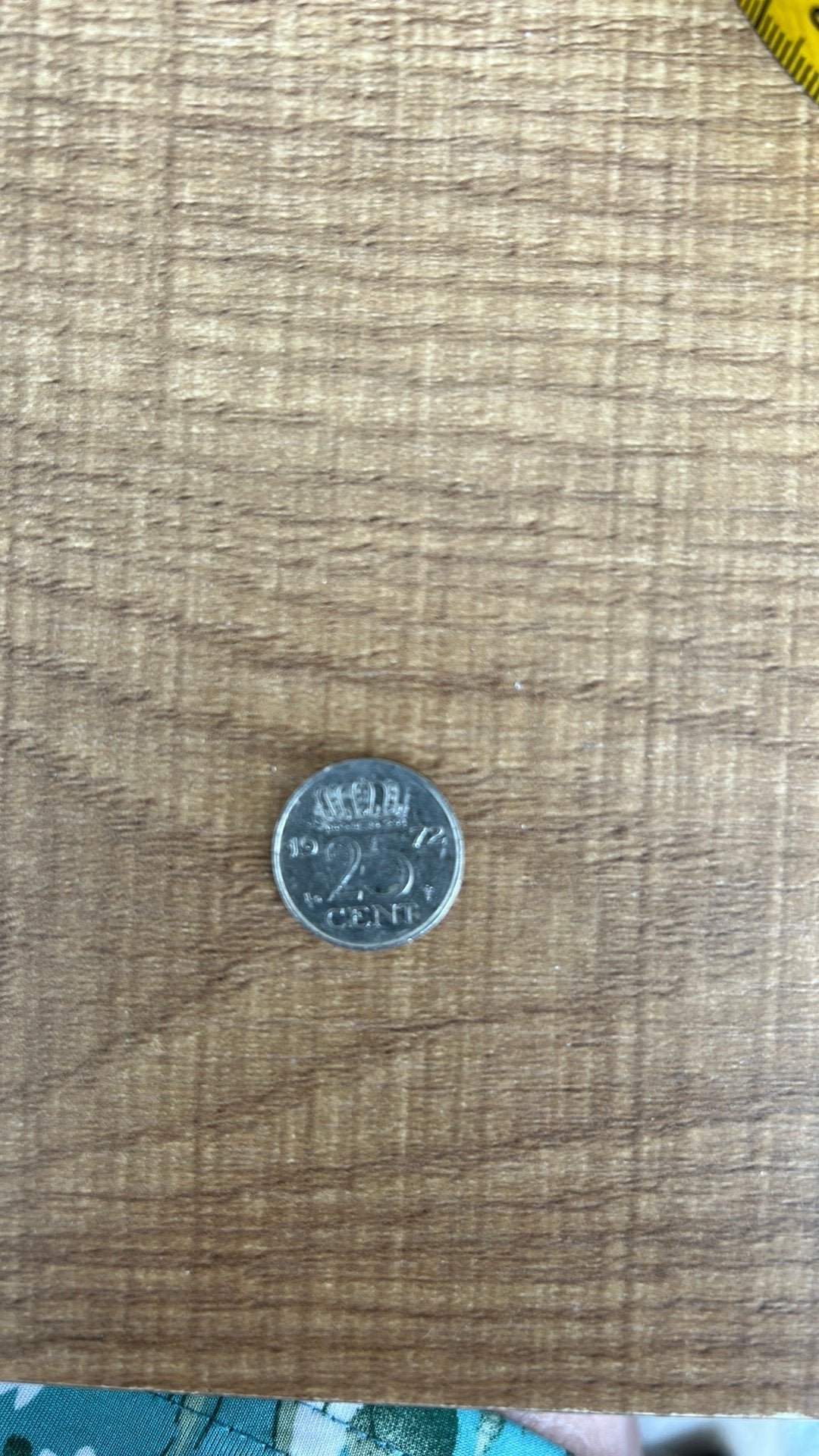 Kwartje, Postzegels en Munten, Munten | Nederland, Koningin Juliana, Zilver, 25 cent, Ophalen of Verzenden