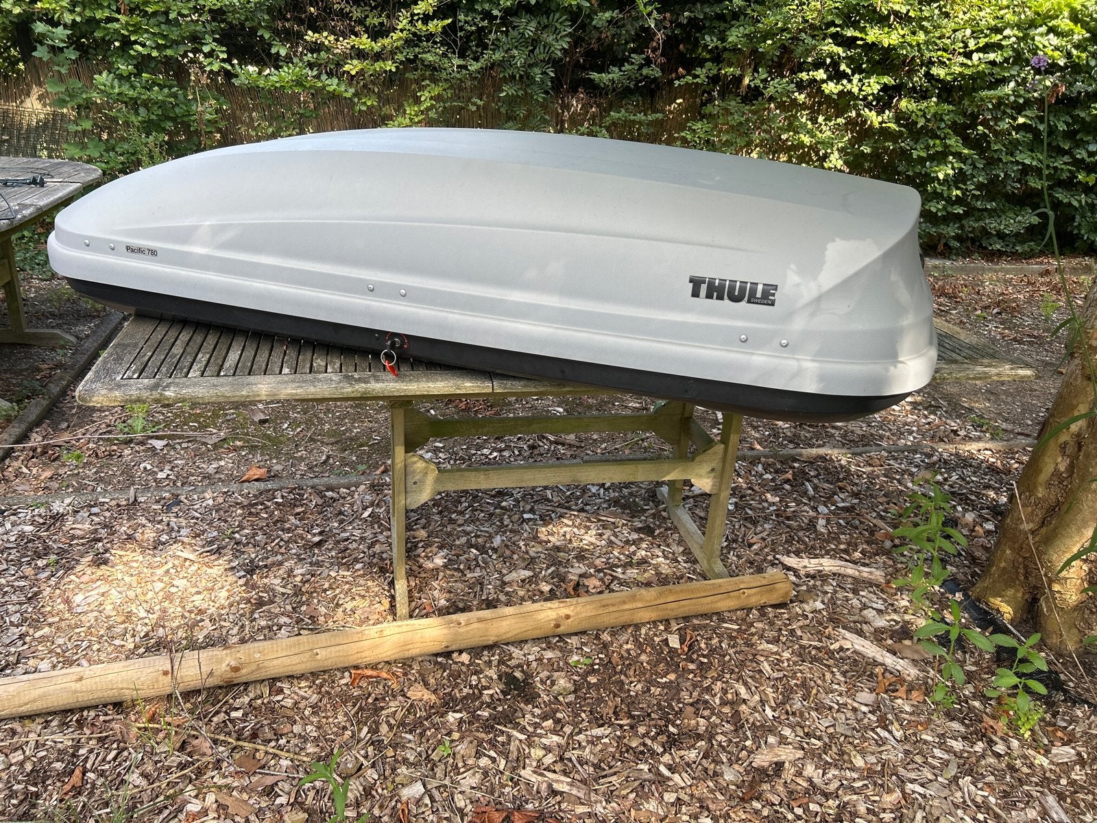 Huur// Thule Pacific 780 Dakkoffer, Auto diversen, Ophalen, Gebruikt