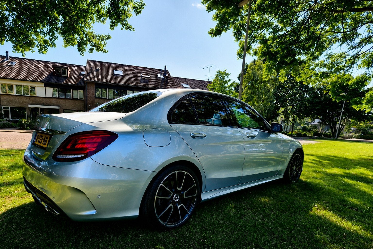 Mercedes-Benz C-Klasse 258pk 9G-TRONIC 2019 MULTIBEAM, Auto's, Achterwielaandrijving, 1800 kg, 4 cilinders, 258 pk