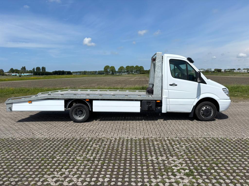 Mercedes Benz Sprinter 515 CDI oprijwagen autotransporter, Auto's, Bestelauto's, Particulier, Cruise Control, Elektrische buitenspiegels