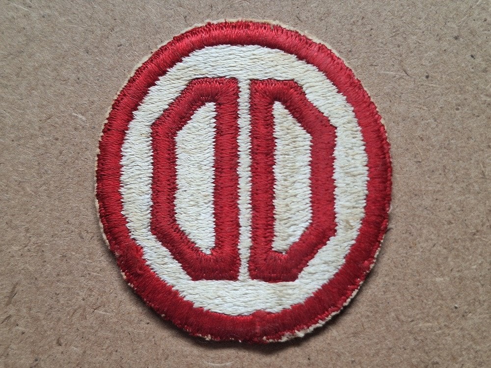 WWII US 31st Infantry Division patch, Verzenden, Amerika, Embleem of Badge