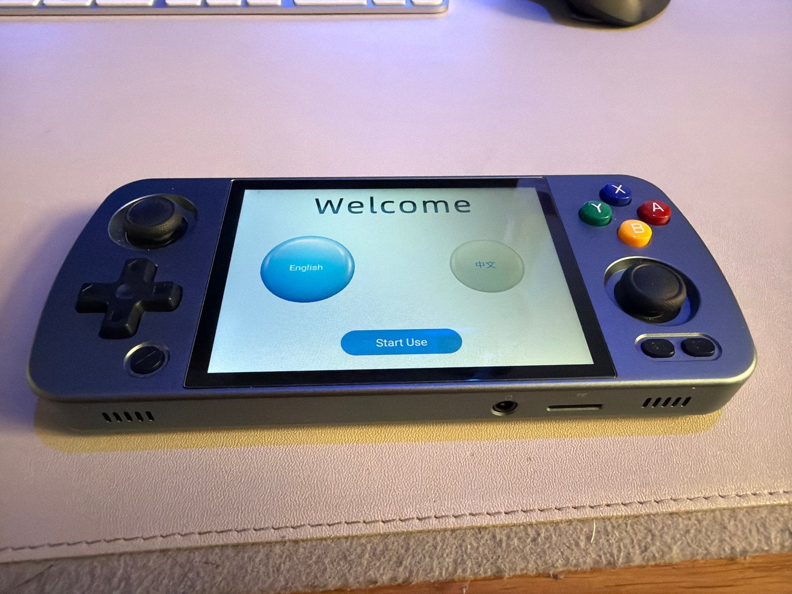 Anbernic RG405M Retro Gaming Handheld Console, Spelcomputers en Games, Ophalen of Verzenden, Anbernic, Zo goed als nieuw