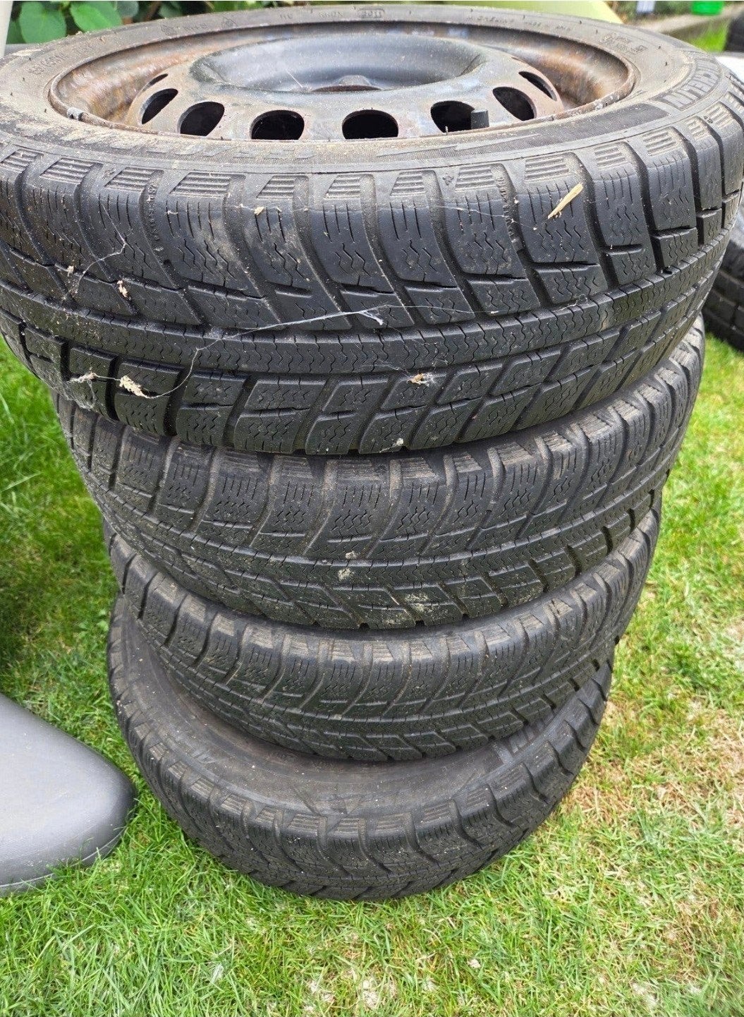 4 stuks Michelin winterbanden, Ophalen