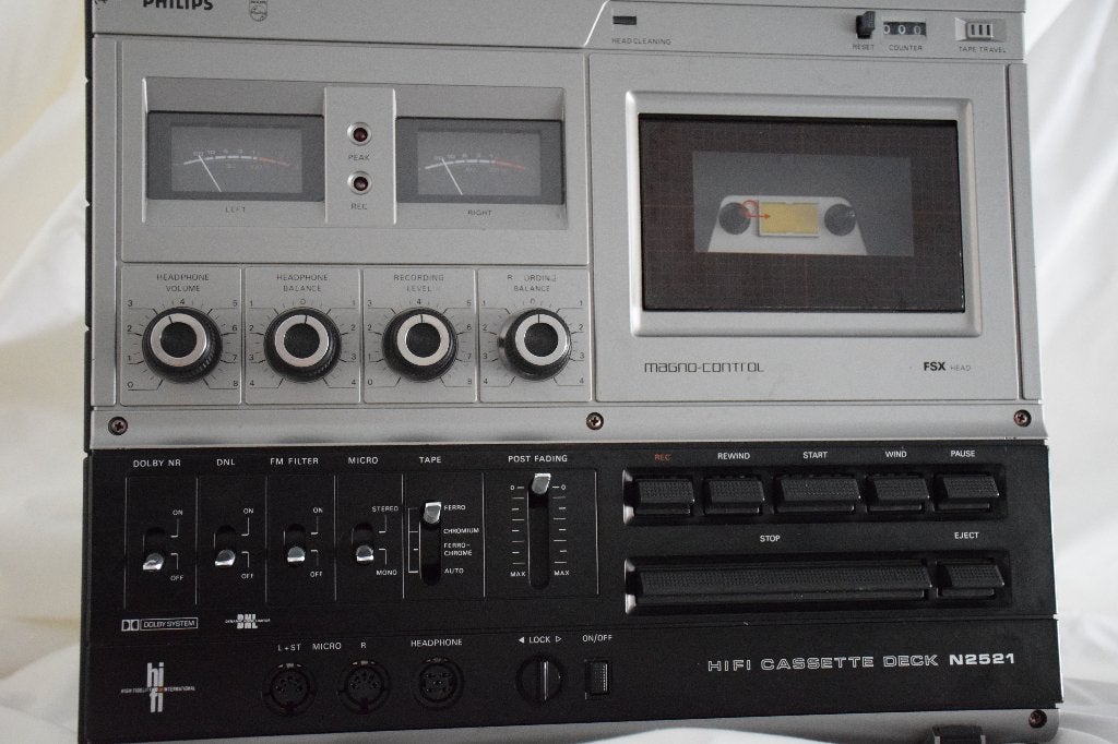 Philips N2521 (gereviseerd 4), Ophalen, Enkel, Philips, Tape counter