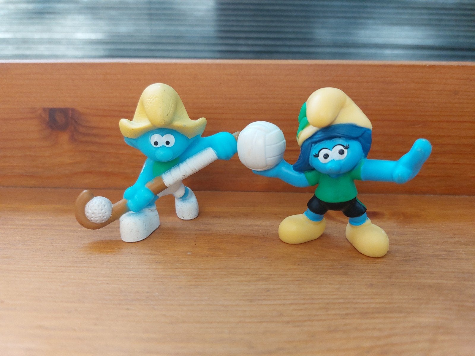Hockey en handbal Smurfen, Verzamelen, Smurfen, Ophalen of Verzenden