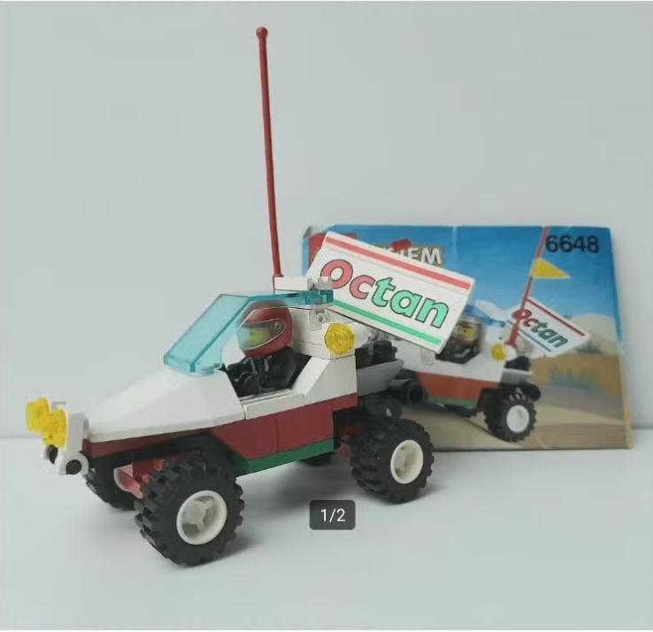 Lego 6648-1- Mag Racer- Octan - uitgebracht in 1992, Compleet, Overige thema's, Lego, Ophalen of Verzenden