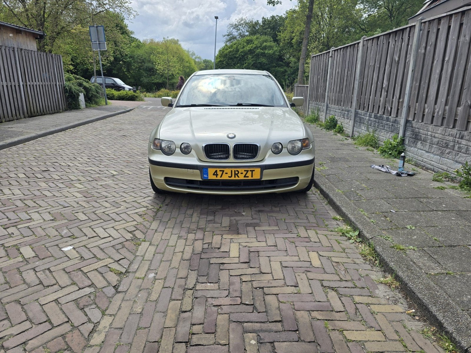 BMW 3-Serie 1.8 TI 316 Compact AUT 2002 Groen, Auto's, Achterwielaandrijving, 1295 kg, 4 cilinders, 1796 cc