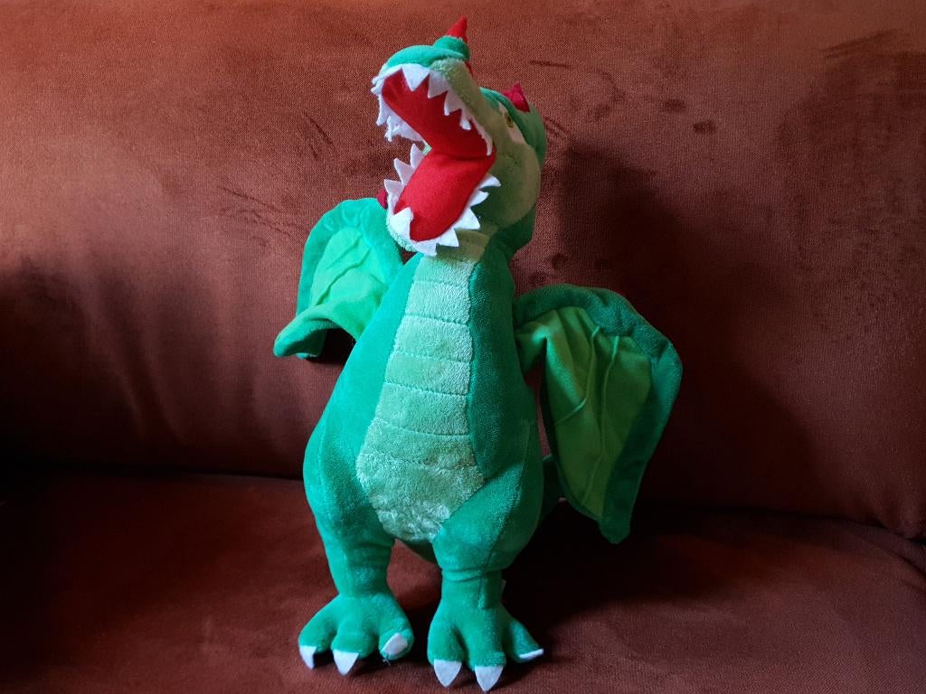 Efteling - Knuffel Draak, Ophalen of Verzenden, Zo goed als nieuw, Beeldje of Poppetje